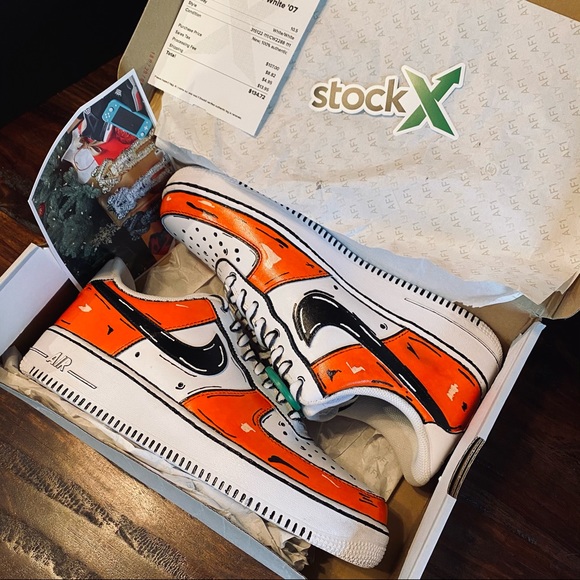 Custom Cartoon Nike Air Force 1s